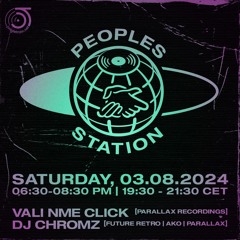 Peoples Station #42 - 03/08/20 DJ Chromz & Vali NME Click