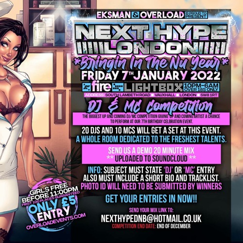 NEXT HYPE 20 PLAYLIST FOR COMP ENTRIES