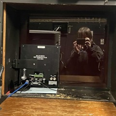 in the booth (w/ tamsen)
