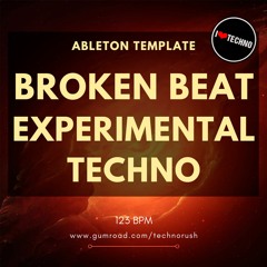 Broken Beat Experimental Techno Ableton Template (Sample Pack Live)