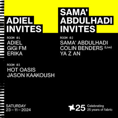 Fabric London - Opening Set - 23rd Nov 2024