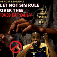 #SOC - LET NOT SIN RULE OVER THEE