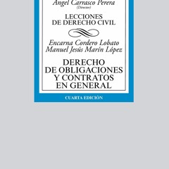 Audiobook Derecho de obligaciones y contratos en general: Lecciones de Derecho Civil (Derecho -