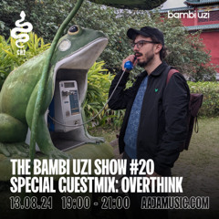 The Bambi Uzi Show #20 - Special Guestmix: Overthink - Aaja Channel 2 - 13 08 24