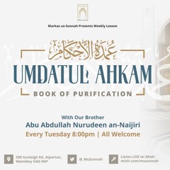 Umdatul Ahkaam - Abu Abdullah Nurudeen - Lesson 4