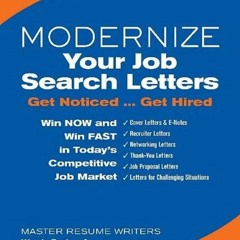 Ebook (download) Modernize Your Job Search Letters: Get Noticed Get Hired (Modernize Your