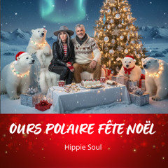 Ours polaire fête Noël