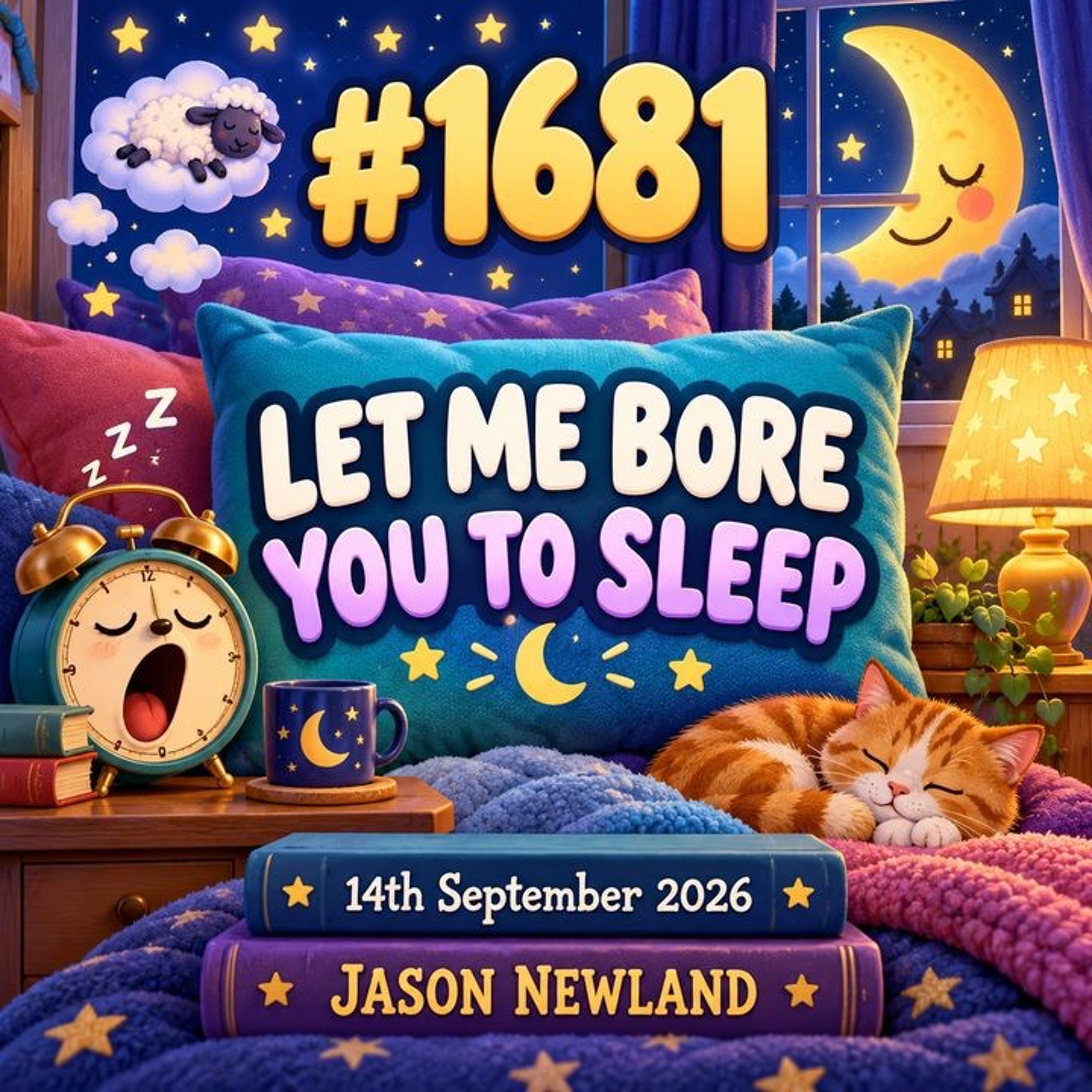 (Overnight Voice Only) #1681 Let Me Bore You To Sleep | 14th September 2026 | Jason Newland