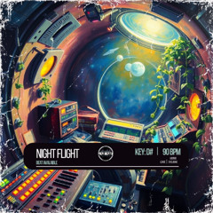 "Night Flight" | Beat Lofi Trap | 90 BPM | Chill x Lonely x Midnight Vibes