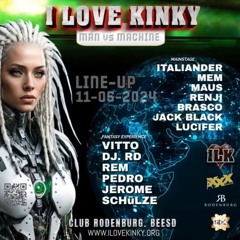 I LOVE KINKY - MAN VS MACHINE - 1 Hour DJ Set