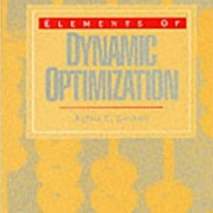 READ DOWNLOAD% Elements of Dynamic Optimization [DOWNLOADPDF] PDF