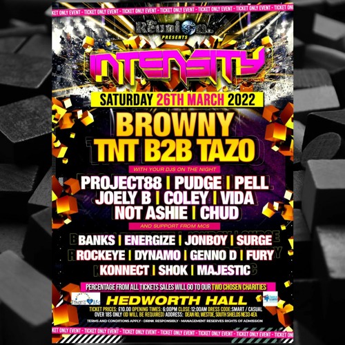 INTENSITY "Saturday 26th March 2022" PROMO - Not Ashie