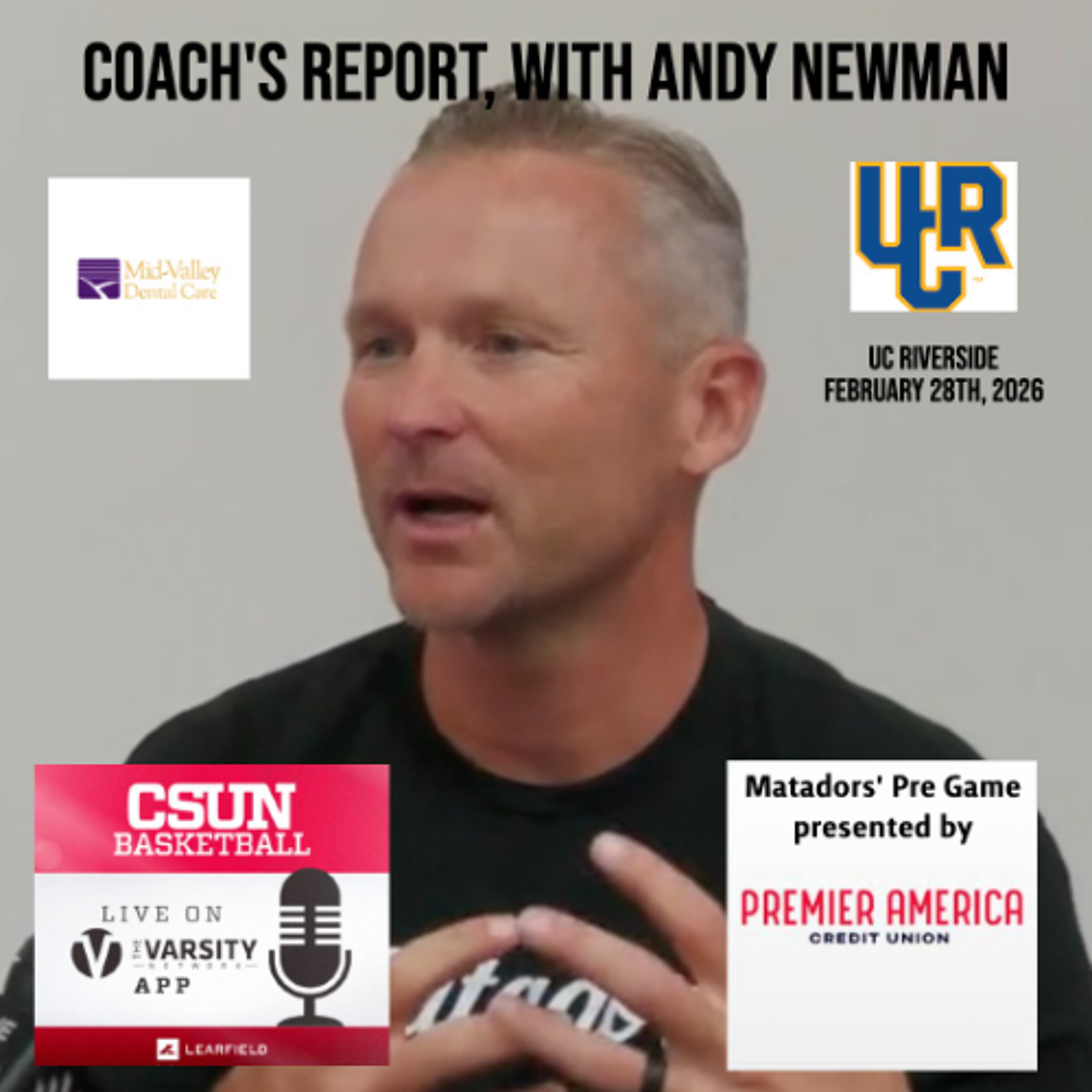 Matadors' Pre Game, February 28th, 2026 - UC Riverside episode artwork
