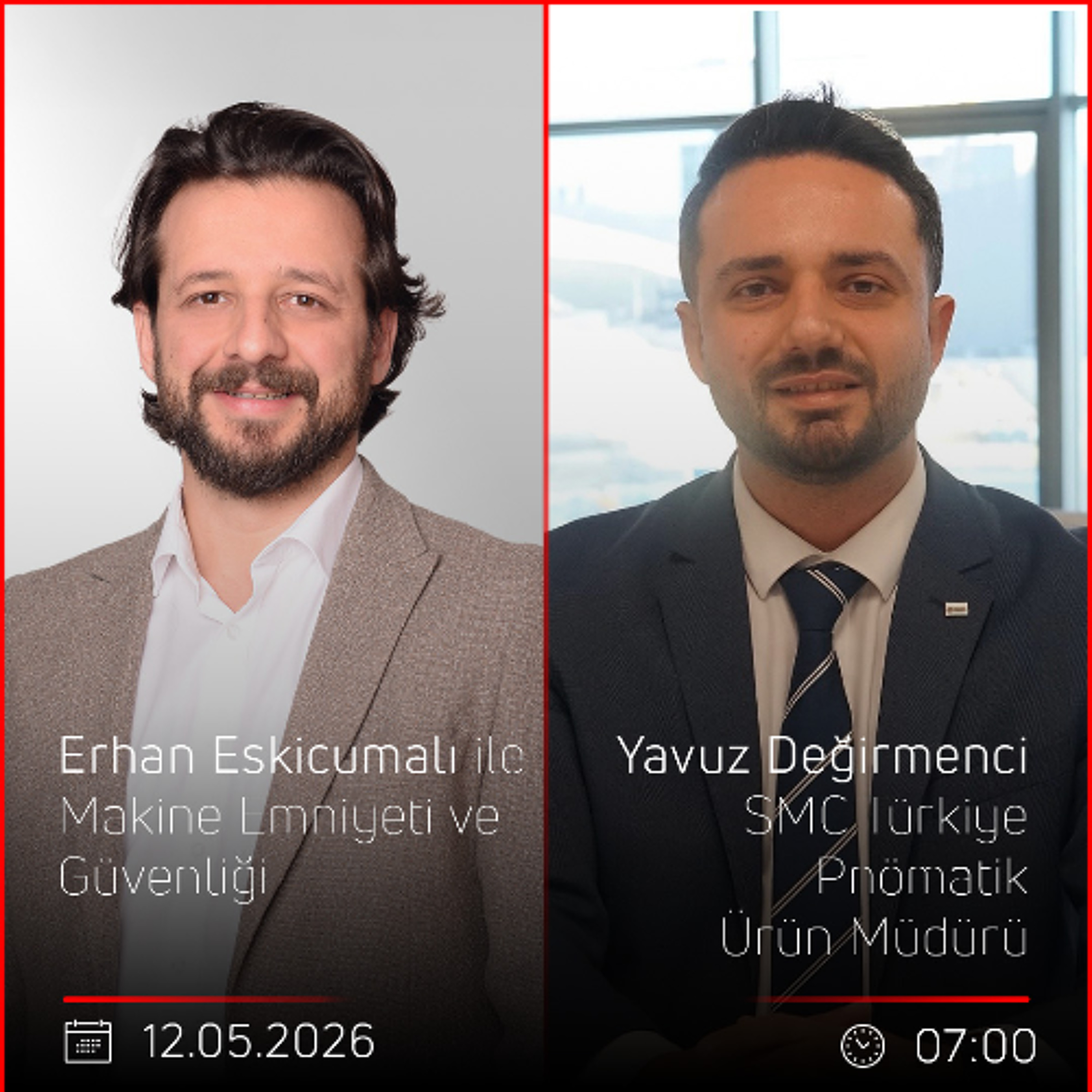 Yavuz Değirmenci – Erhan Eskicumalı ile Makine Emniyeti ve Güvenliği episode artwork