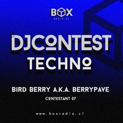 DjCoNTEST #002 [Techno] - ℬird ℬerry a.k.a. berrypave @boxradio.cl