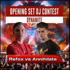 INTENTS 2023 | Dynamite Hardcore DJ Contest | Refox vs Annihilate