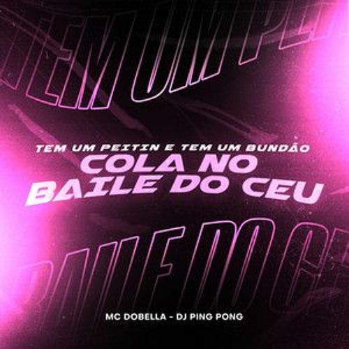 TEM UM PEITIN E TEM UM BUNDAO COLA NO BAILE DO CEU - MC DOBELLA - DJ PING PONG