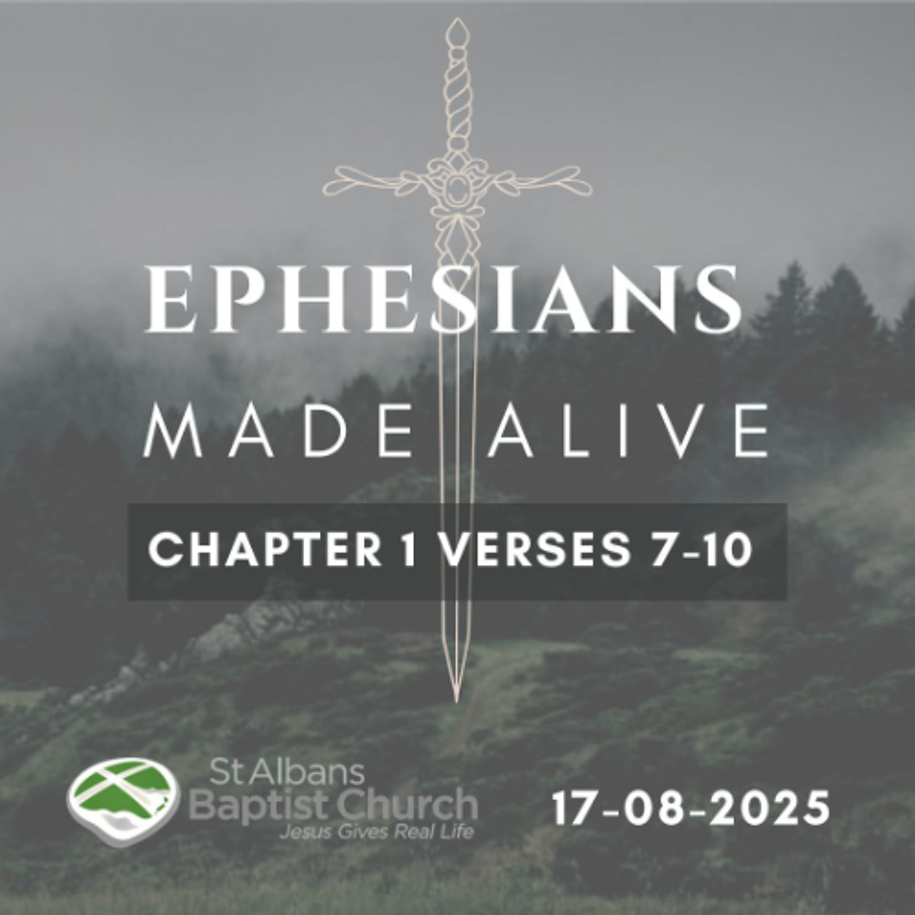 Ephesians 1:7-10 - Robert Norriss - 17_08_2025 episode artwork