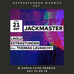 Extrastunden warmup set @ Audio Club Sat 21.09.19