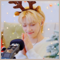 [ASMR] "home alone" reading by Felix ; stray kids (rain+music)