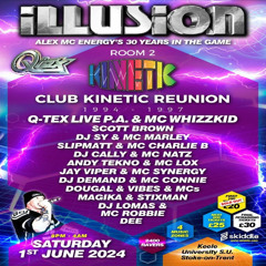 DJ Demand & Lomas - Illusion (Club Kinetic Reunion Arena) Keele University - 01-06-24