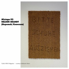 Mixtape 92 by Nelson Brandt (Nepumuk/Knowsum)