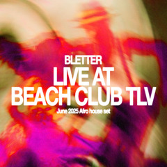 Live at Beach Club TLV // Afro House Set June 2025
