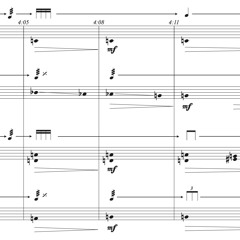 On the Backs of Your Eyelids (2022) for string quartet