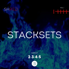 SHRED #6 - STACKSETS | Fitness Music for High Intensity Interval Workouts | Boutique fitness music