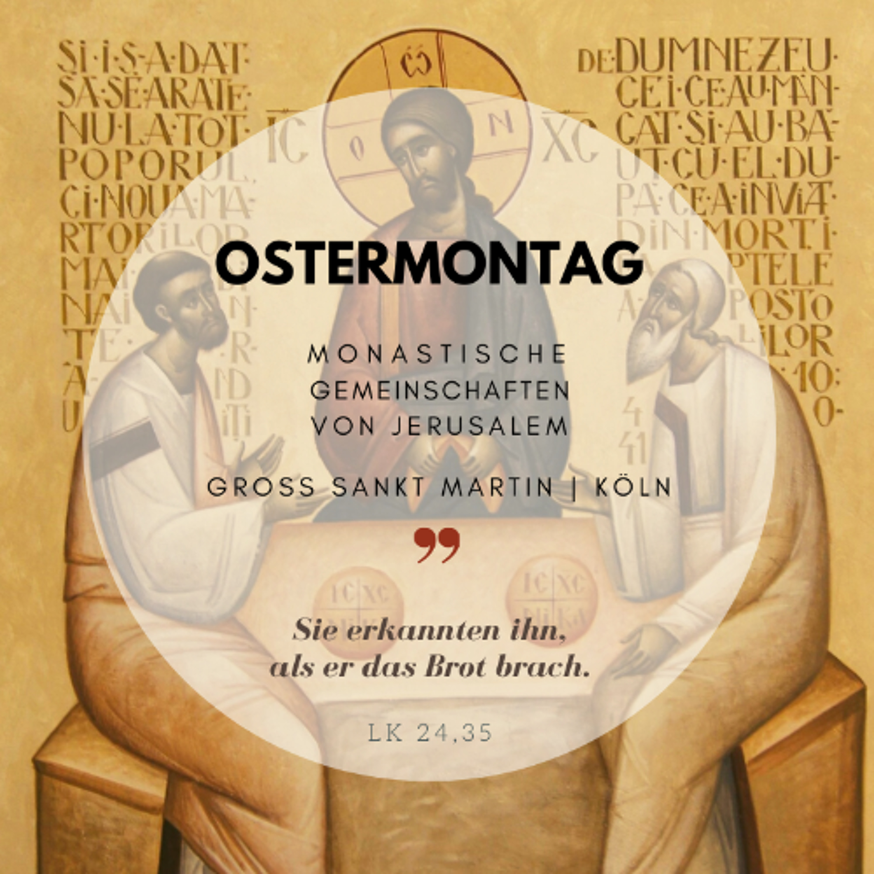 Monastische Gemeinschaften von Jerusalem | Köln