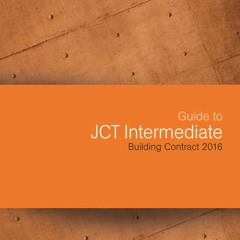 PDF Book Guide to JCT Intermediate Building Contract 2016