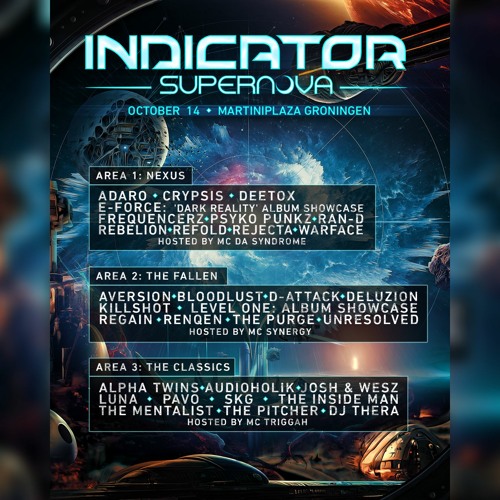 AUDIOHOLIK live at INDICATOR SUPERNOVA classic stage (14.10.2023)