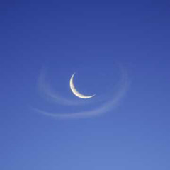 The man with the moon in his hand