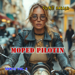 Moped-Pilotin