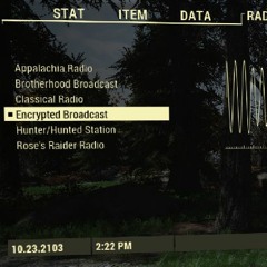 Fallout 76 Pipboy Radio Encrypted Message complete