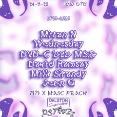 Psybuzz at Dalston Superstore ~ Friday 24th of November 23' - Presents: