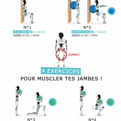 4 EXERCICES POUR MUSCLER TES JAMBES