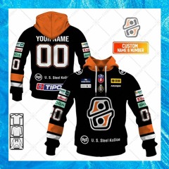 Slovak Extraliga HC Kosice Jersey Style CUSTOM Hoodie