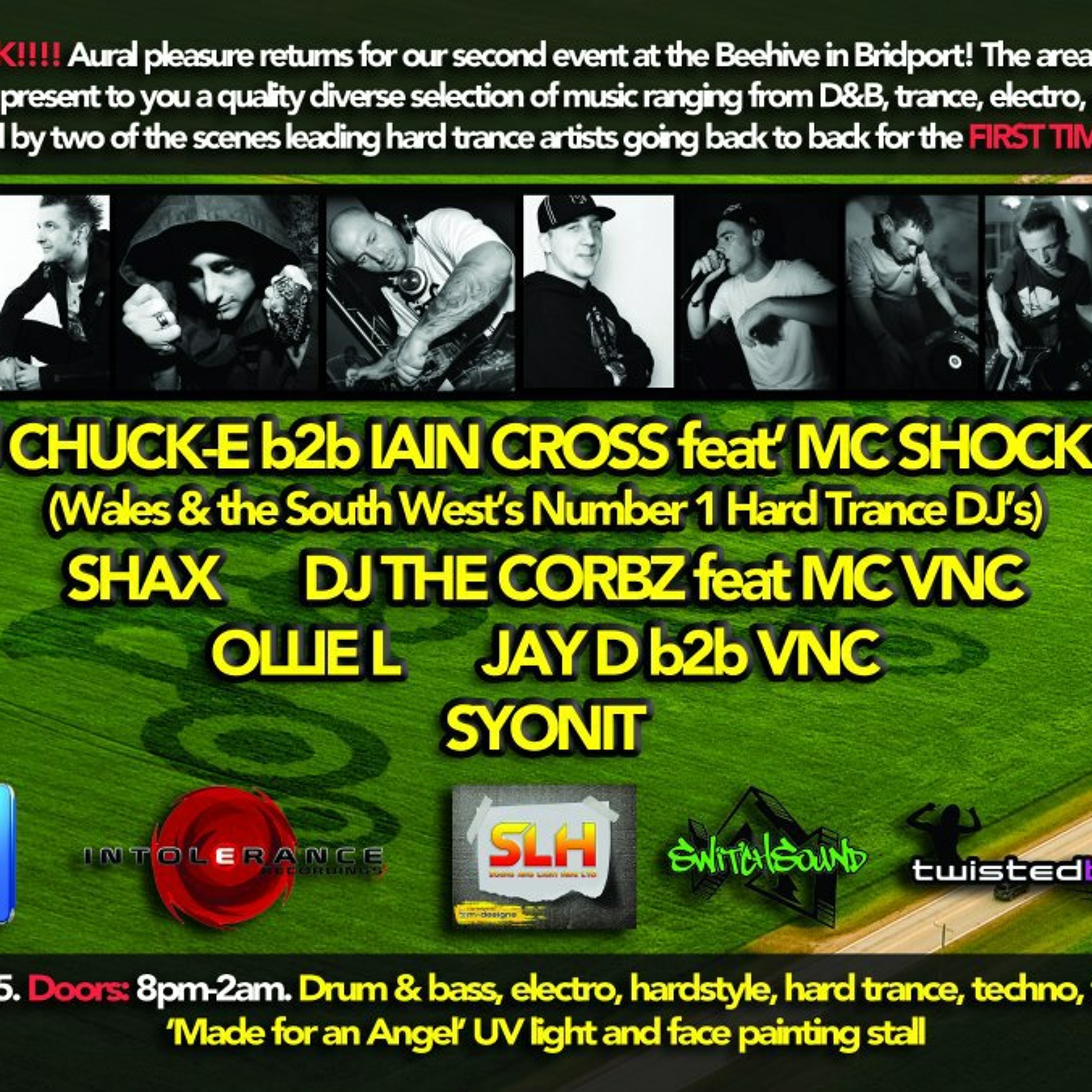 DJ Chuck-E b2b Iain Cross Feat' MC Shocker -Live @ Aural Pleasure, The Beehive, Bridport, 27/04/2013 episode artwork