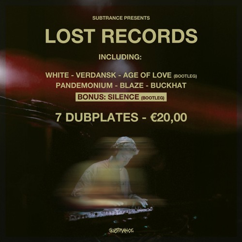 SUBTRANCE - LOST RECORDS (LIMITED COPIES)