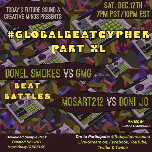 #GlobalBeatCypher Part XL Sample Pack (Curated By GMG)