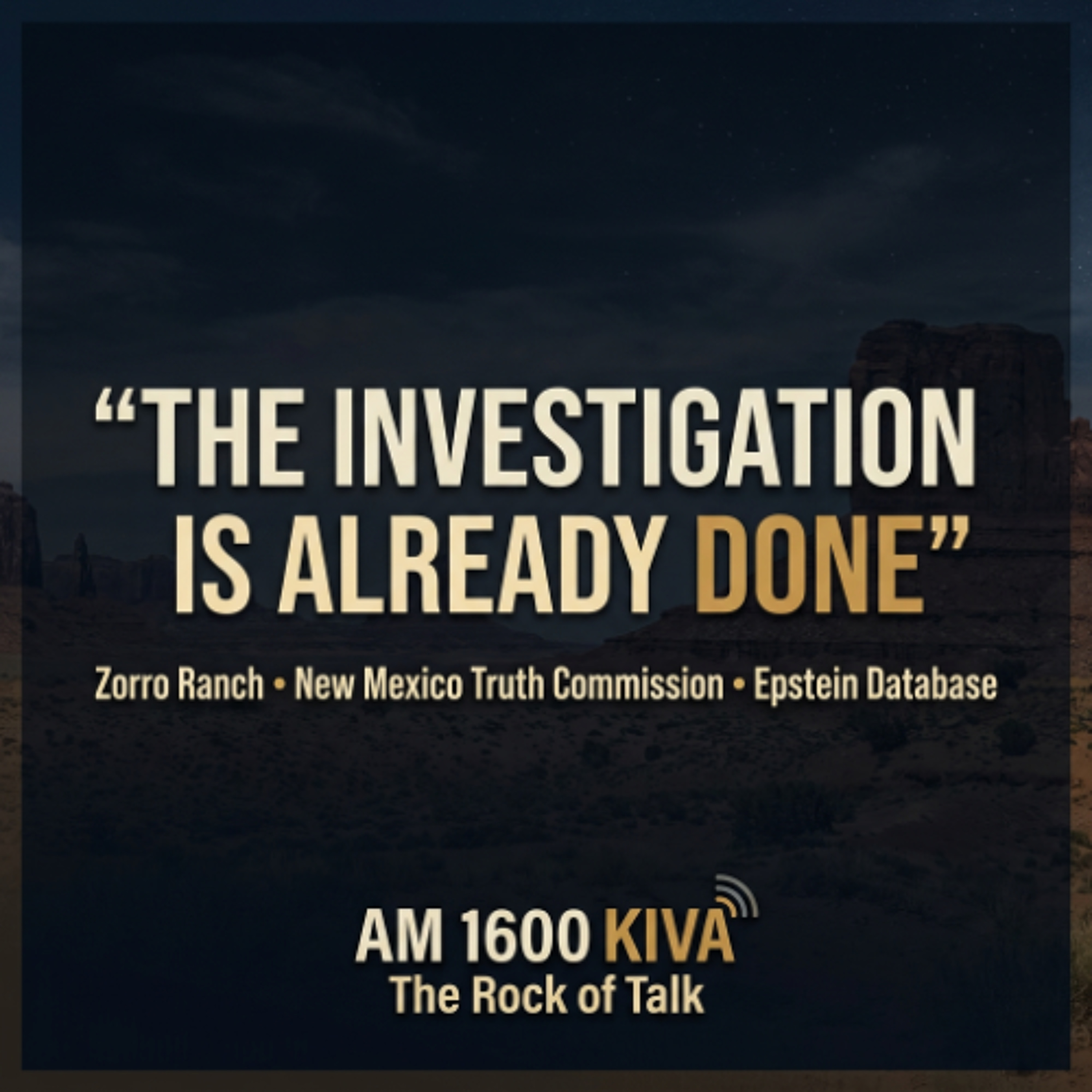 The Investigation Already Done episode artwork