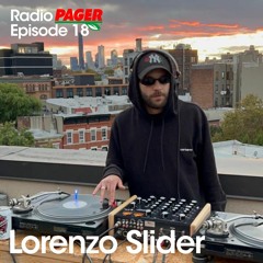 Radio Pager Episode 18 - Lorenzo Slider