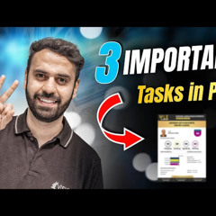 THE 3 MOST IMPORTANT TASKS TO CRACK PTE IN 2024