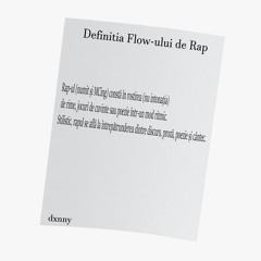Definita Flowului De Rap