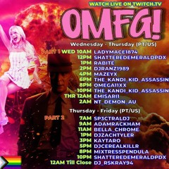 OMFG! - 07 - 27 - 2023 - Classic Happy Hardcore Rave Vinyls Live TwitchTV Mix 2hr Mic