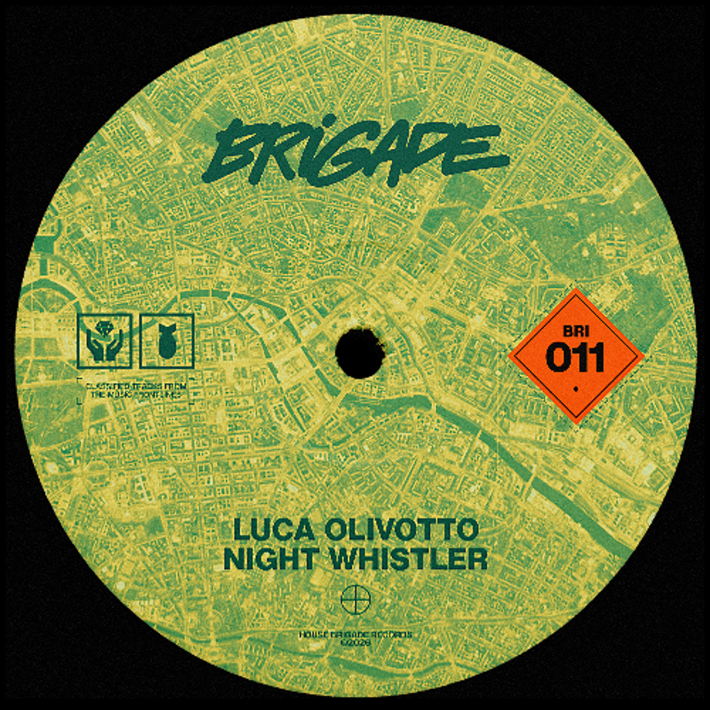 PREMIERE: Luca Olivotto - Night Whistler [House Brigade] episode artwork