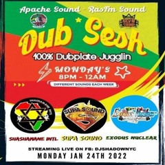 Exodus Nuclear/Supa Sound/Shashamane 1/22 (Dub Sesh Dub Juggglin)