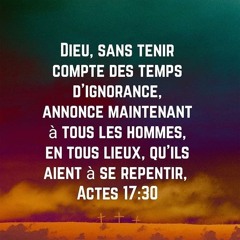 Vendredi 19.09.2025 • Actes 17.30-31 • Prêt.e pour le JOUR où DIEU JUGERA le MONDE selon la JUSTICE?
