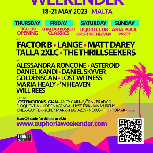 Andy Cain @ Euphoria Festival, Malta 2023